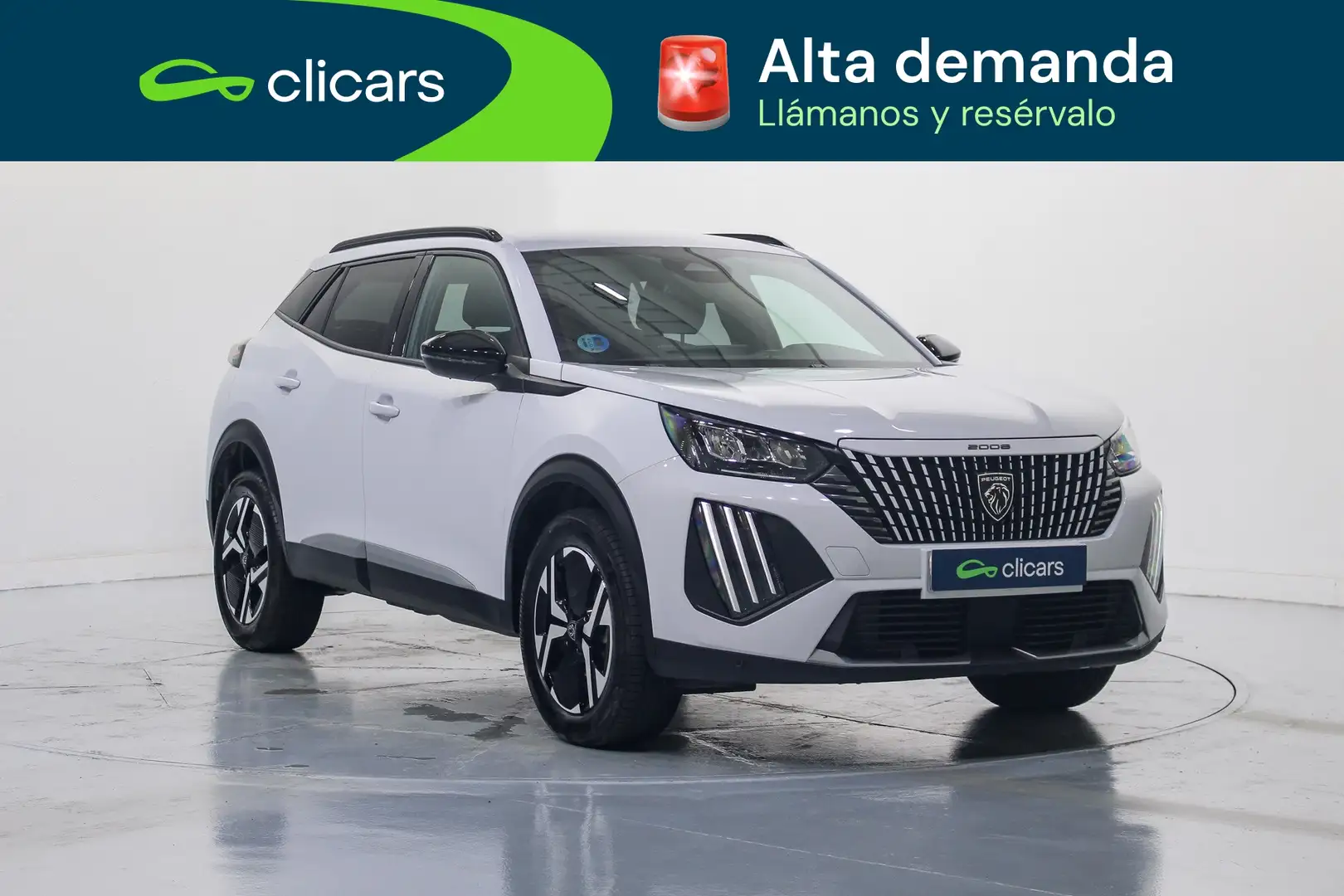 Peugeot 2008 Hybrid 136 Allure eDCS6 Blanco - 2