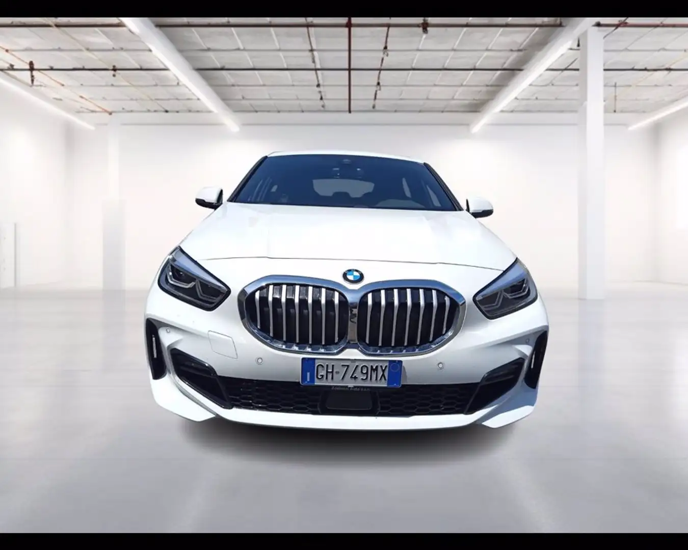 BMW 118 i Msport 140cv auto Bianco - 2