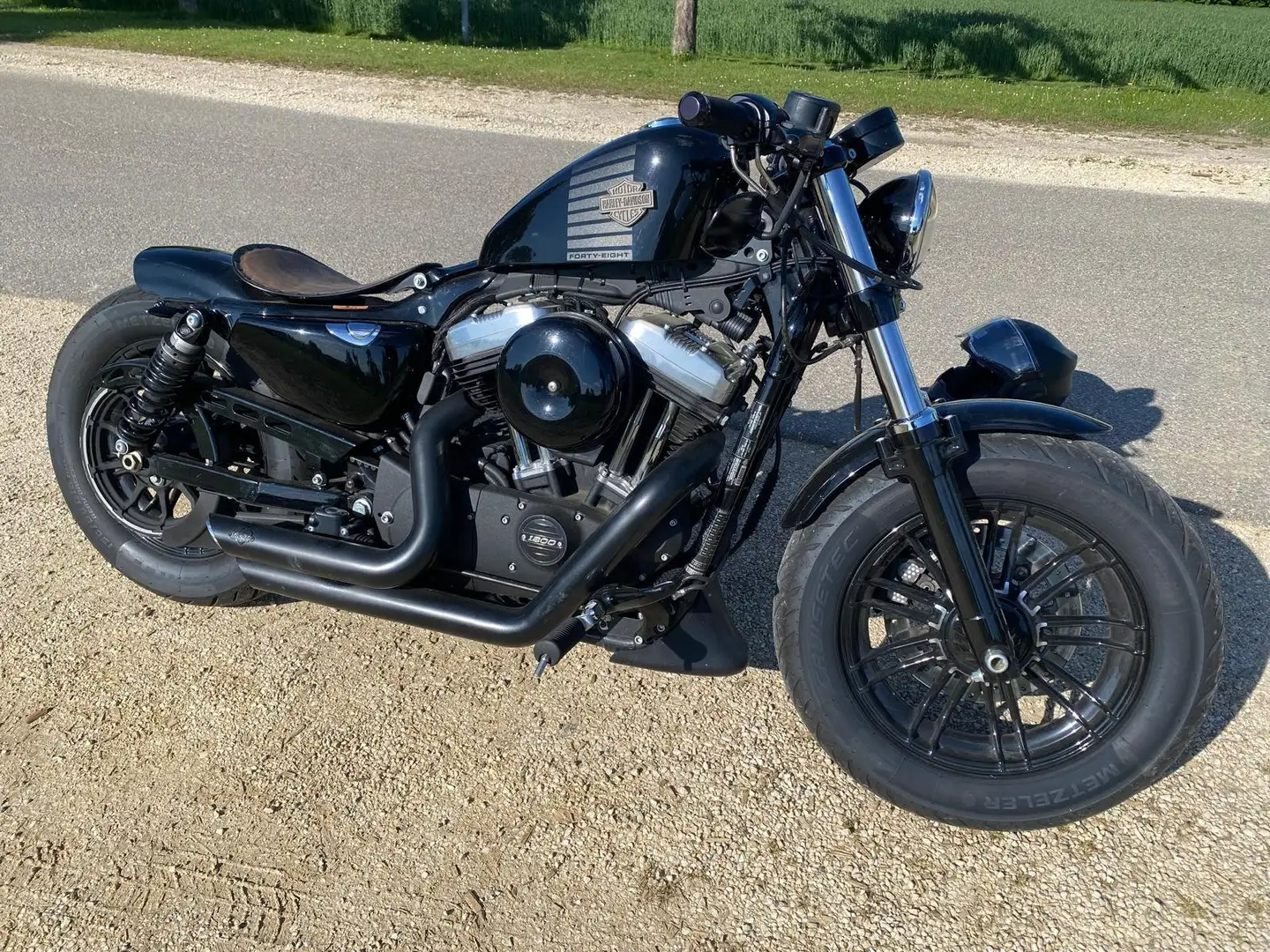 Harley-Davidson Sportster XR 1200 48 Fortyeight Negro - 1