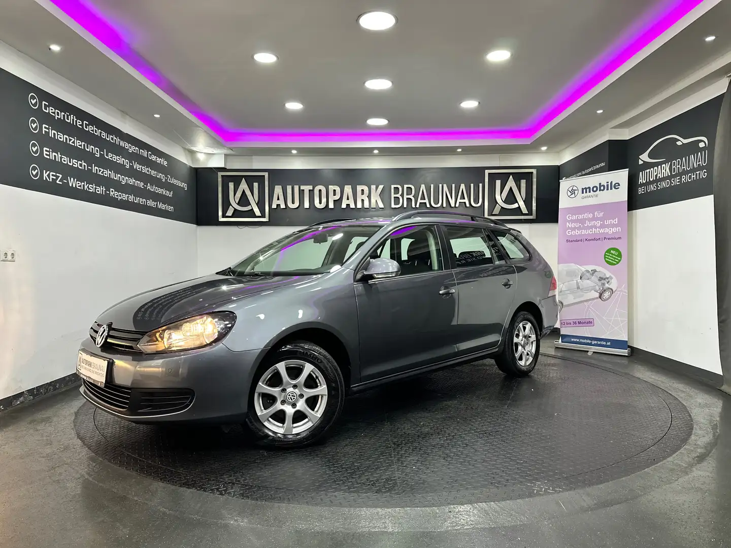 Volkswagen Golf VI 1,6 TDI Variant Rabbit *KLIMA*PDC* Gris - 1
