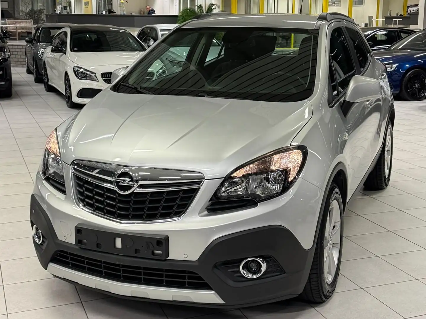 Opel Mokka 1.6i 85Kw Euro 6b Année 2015, 103.000Km Argent - 1