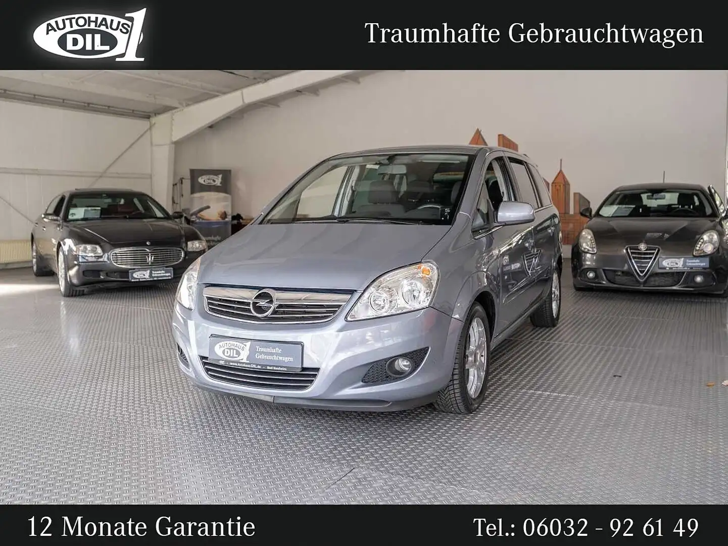 Opel Zafira *Schekheftgepflegt* *7- Sitzer* Argento - 1