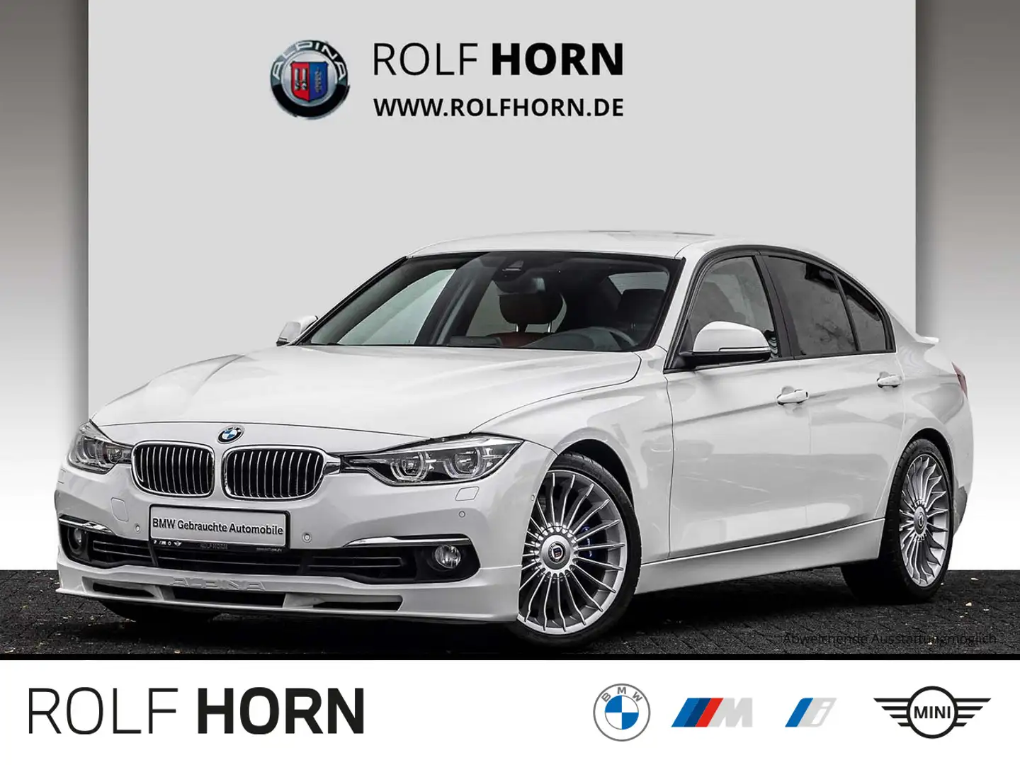 Alpina D3 Lim Navigation RFK Klima HiFi SHZ Leder PDC Bílá - 1