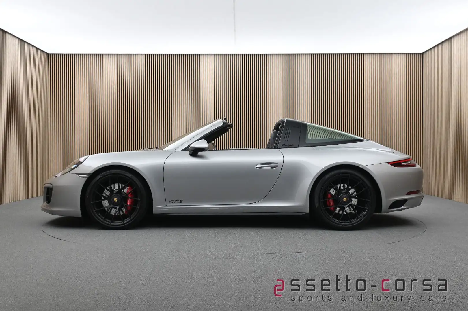 Porsche 991 .2 Targa 4 GTS*Servo+*PASM*H-A Lenk*LED*BOSE Argent - 1