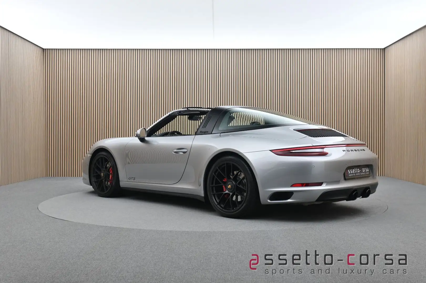 Porsche 991 .2 Targa 4 GTS*Servo+*PASM*H-A Lenk*LED*BOSE Argent - 2