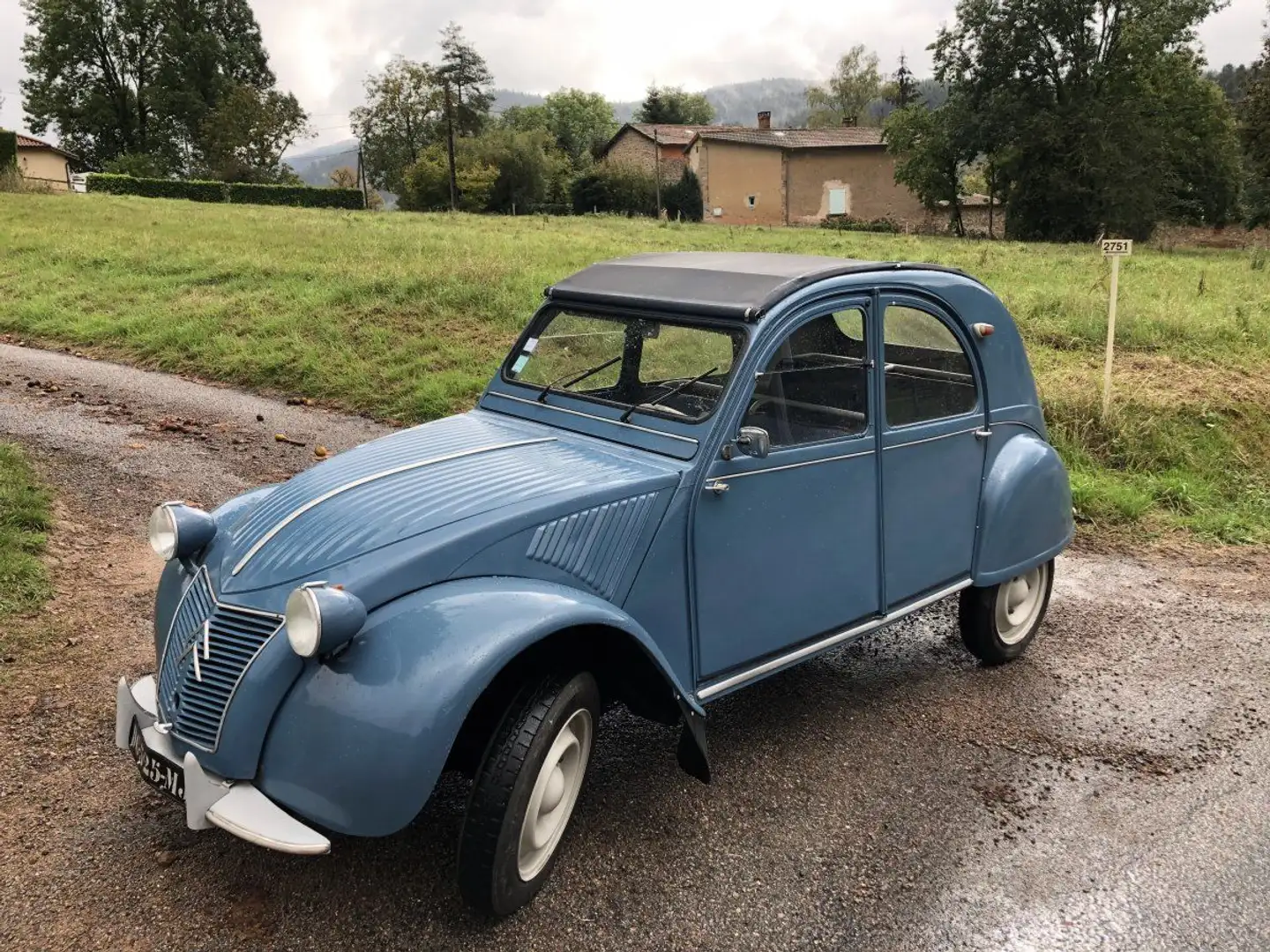 Citroen 2CV AZLP 1960 Bleu - 1