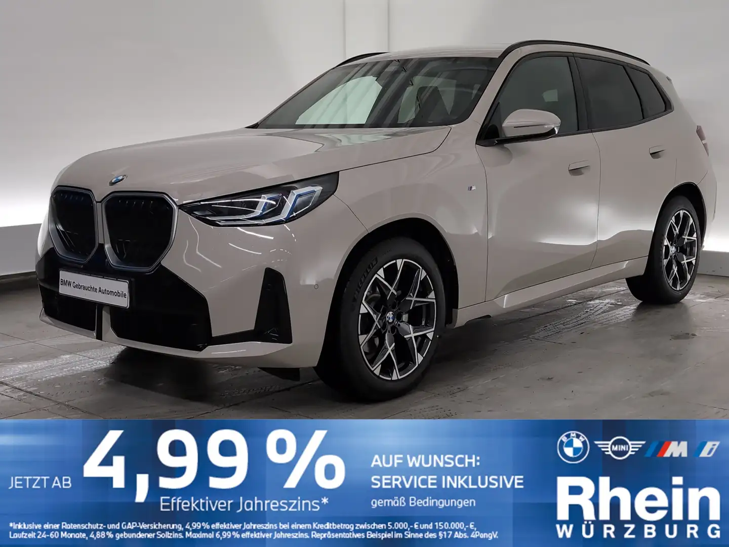 BMW X3 20 xDrive M Sportpaket Navi/LED/AHK/RFK/ACC Grau - 1