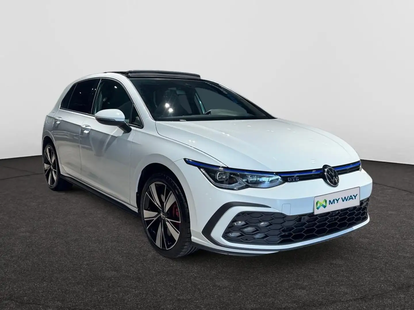 Volkswagen Golf GTE New Golf GTE 1.4 eHybrid 110 kW (150 ch) 6 vitesse Blanc - 2