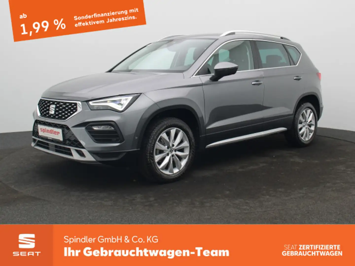 SEAT Ateca Xperience 1.5 TSI DSG/ LED, ACC, Navi, RFK Gris - 1