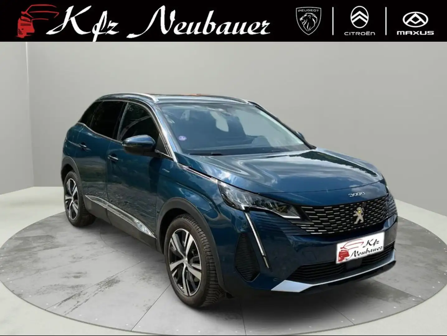 Peugeot 3008 Hybrid EAT8 225PS Blau - 2