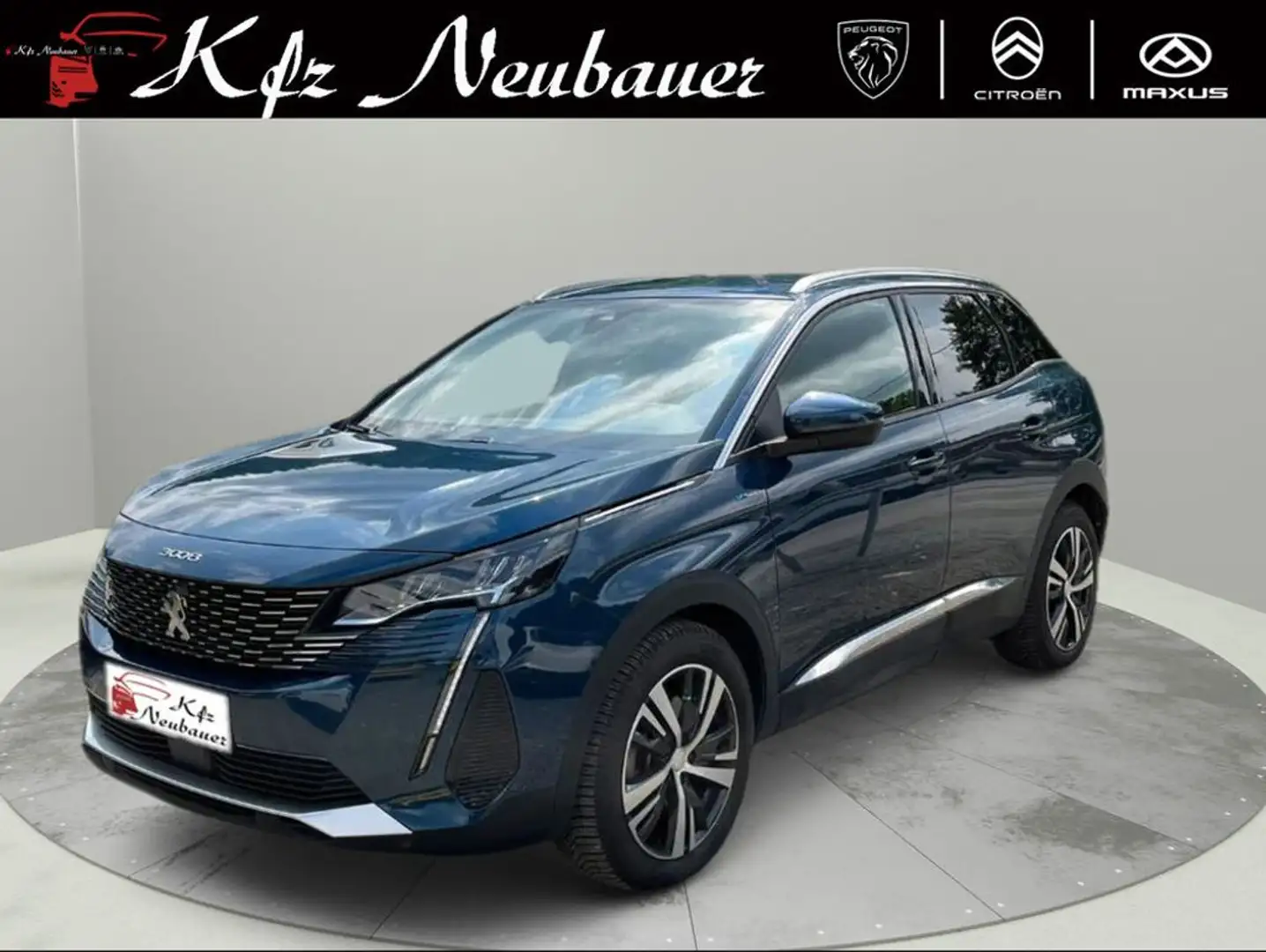 Peugeot 3008 Hybrid EAT8 225PS Blau - 1