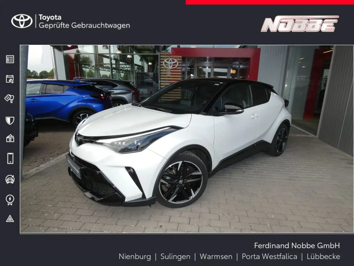 Toyota C-HR 2.0 Hybrid GR Sport Weiß - 1