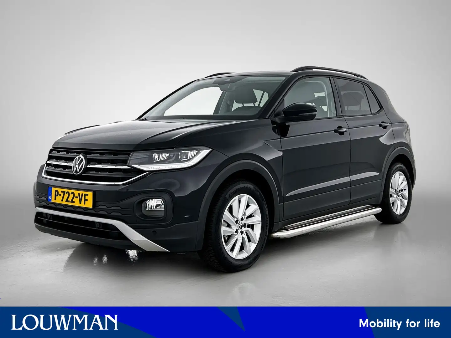 Volkswagen T-Cross 1.0 TSI Life |  Trekhaak | Parkeersensoren voor & Schwarz - 1