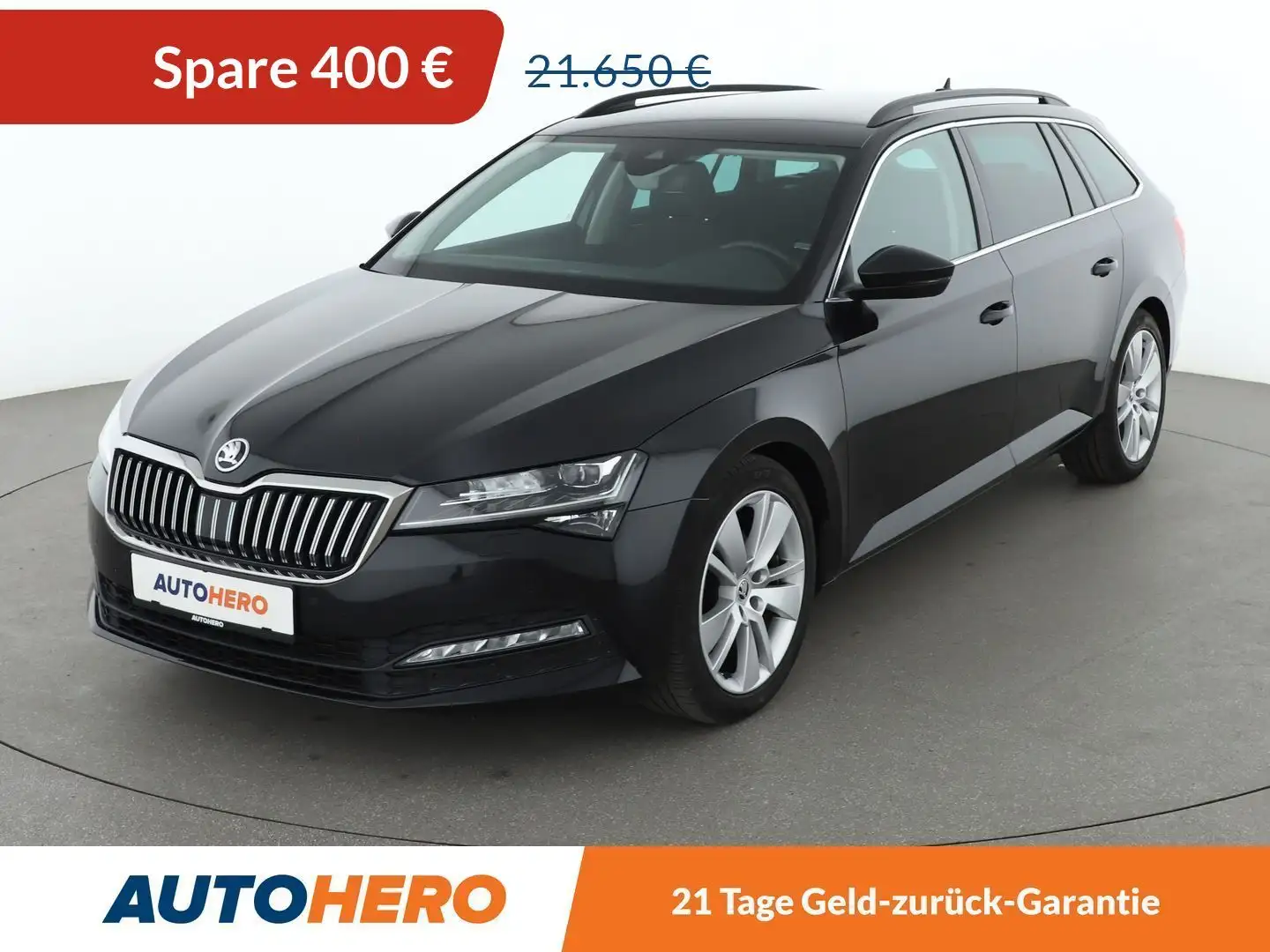 Skoda Superb 1.5 TSI ACT Ambition*NAVI*LED*TEMPO*CAM*PDC*SHZ* Schwarz - 1