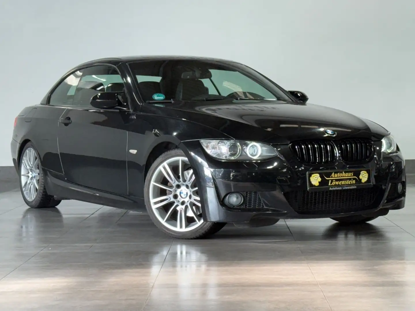 BMW 320 Cabrio 320d*NAVI*PDC*M-SPORT*S-HEFT Schwarz - 2