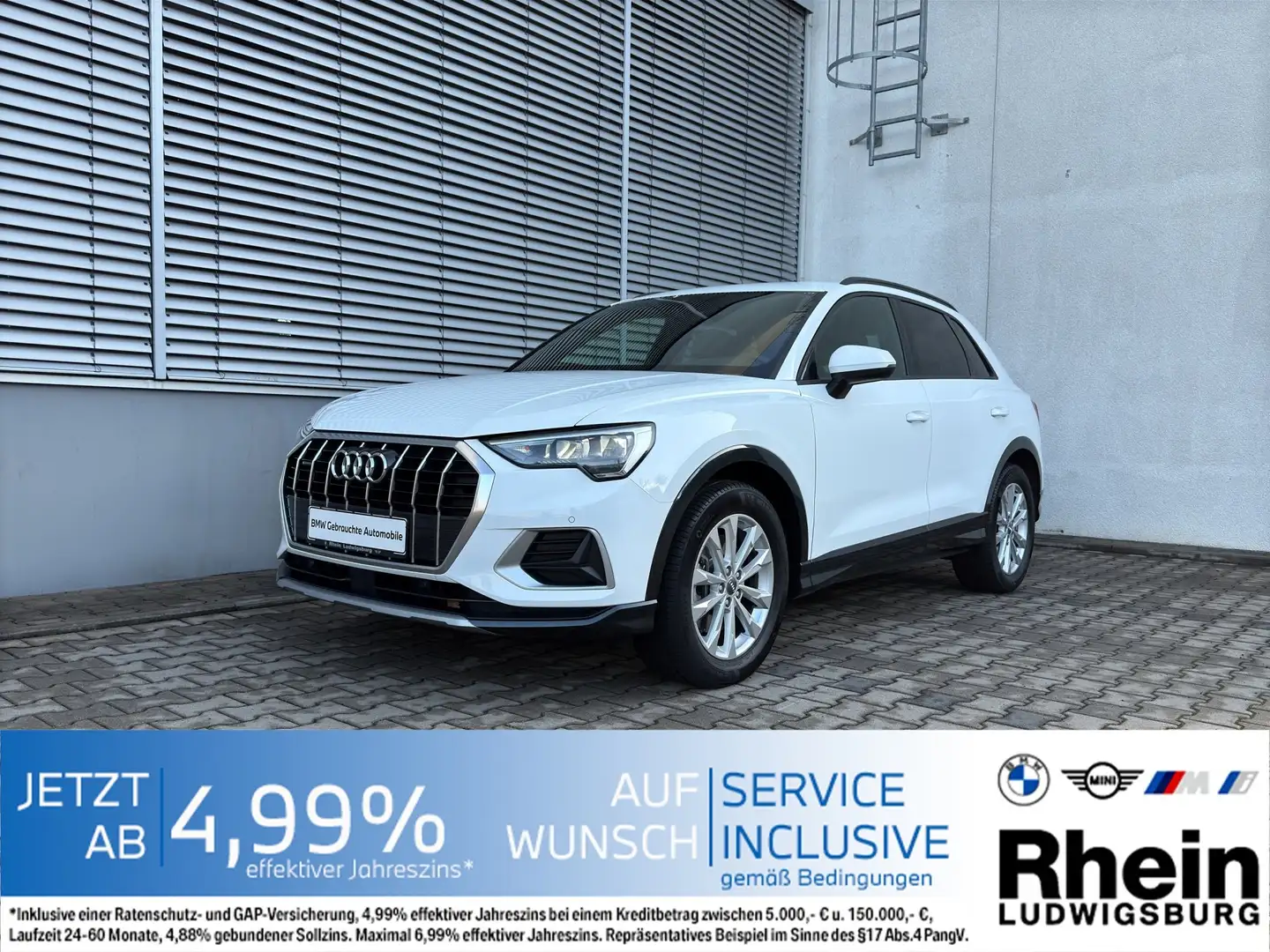 Audi Q3 40 TFSI quattro S tronic adva. LED S-line Blanc - 1