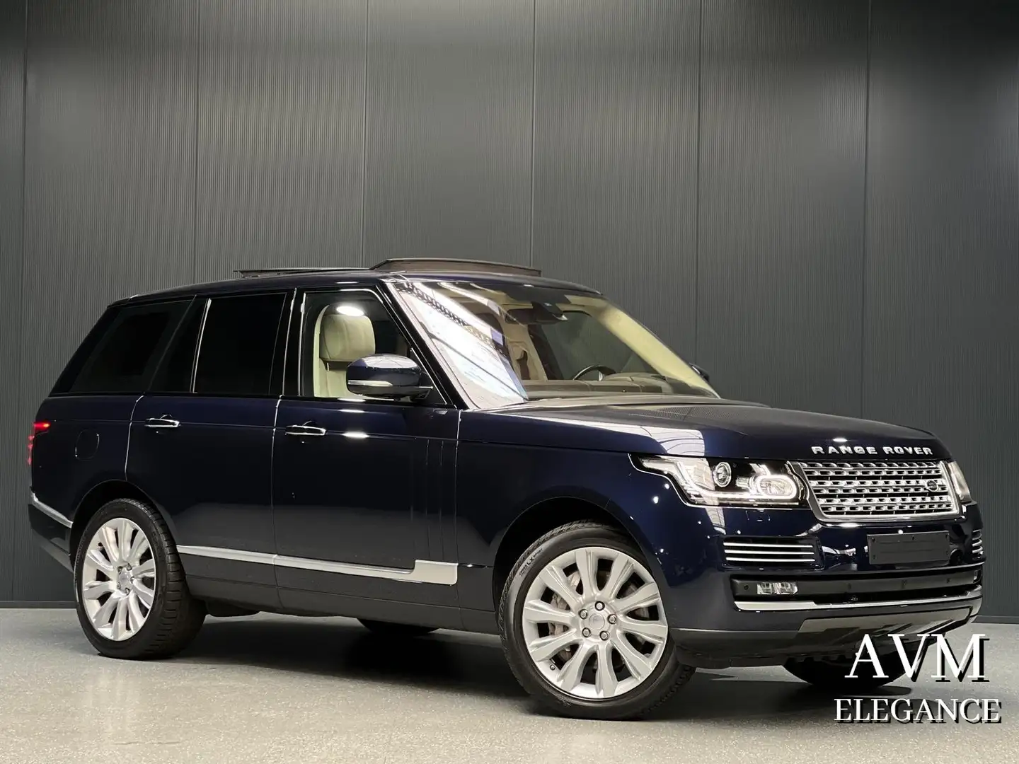 Land Rover Range Rover SDV8 Autobiography*ALCANTARA*HUD*MERIDIAN*TOW BAR* Blau - 2