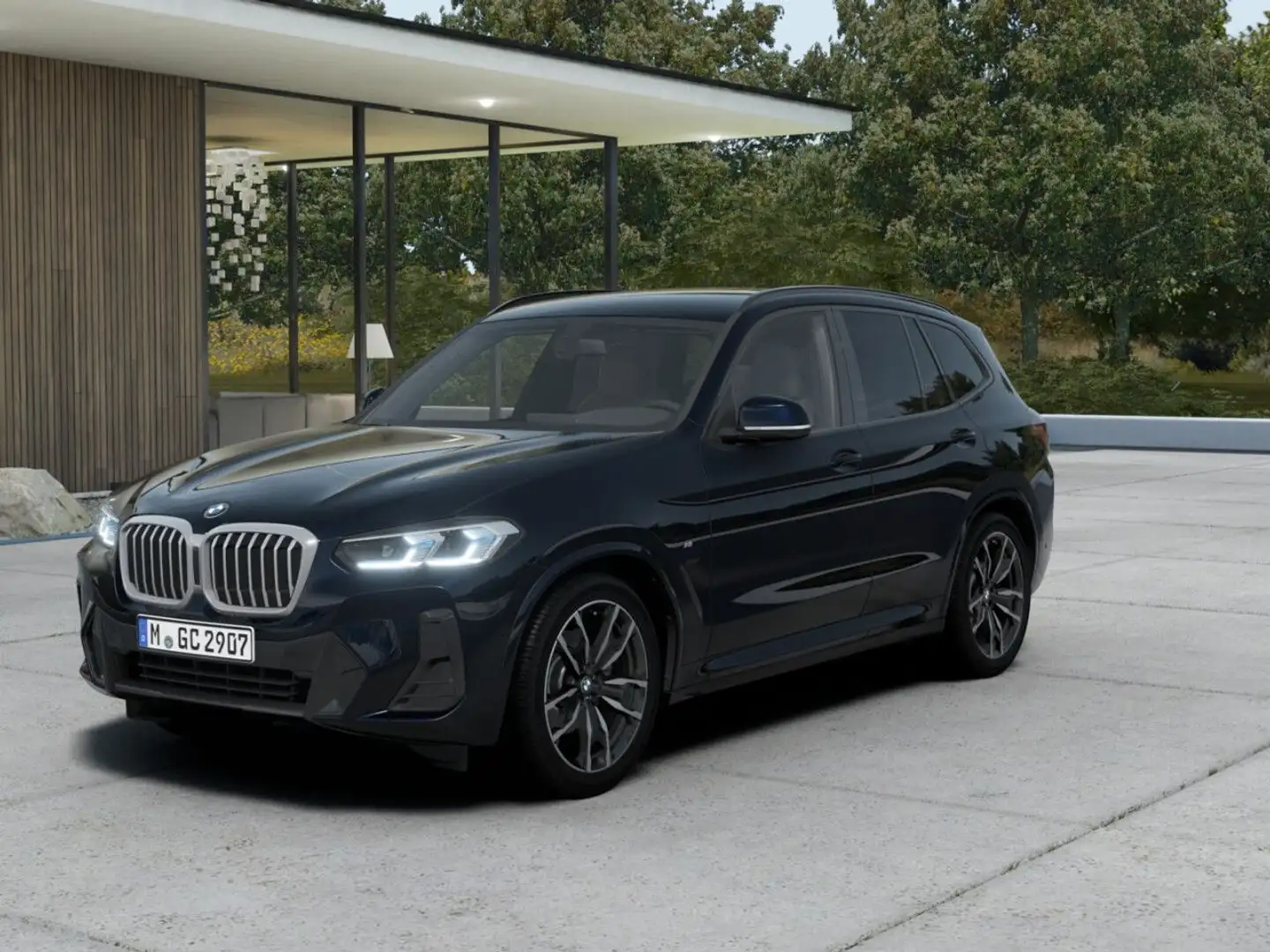 BMW X3 xDrive20d M SPORT AHK,Laser,Sthzg,DA,PA,HUD PDC Schwarz - 2