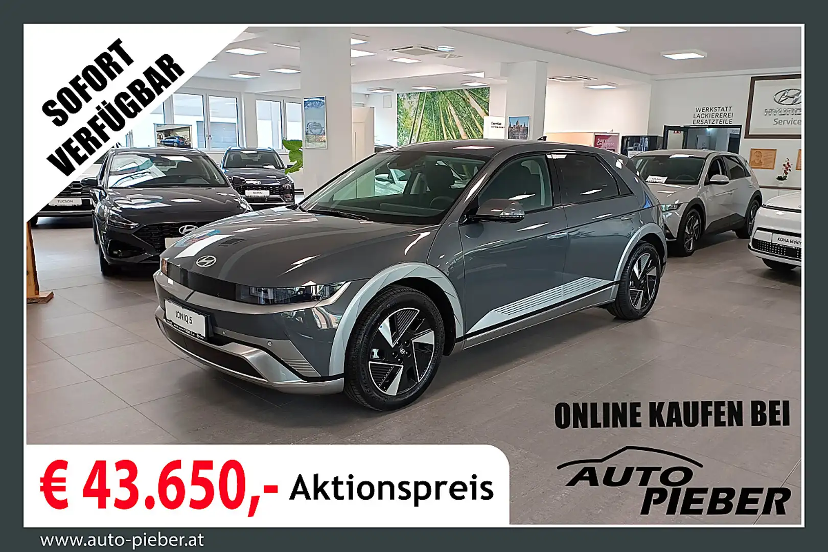 Hyundai IONIQ 5 Ioniq 5 84kWh GO! 4WD *Wärmepumpe*Matrix-LED*Navi* Grau - 1