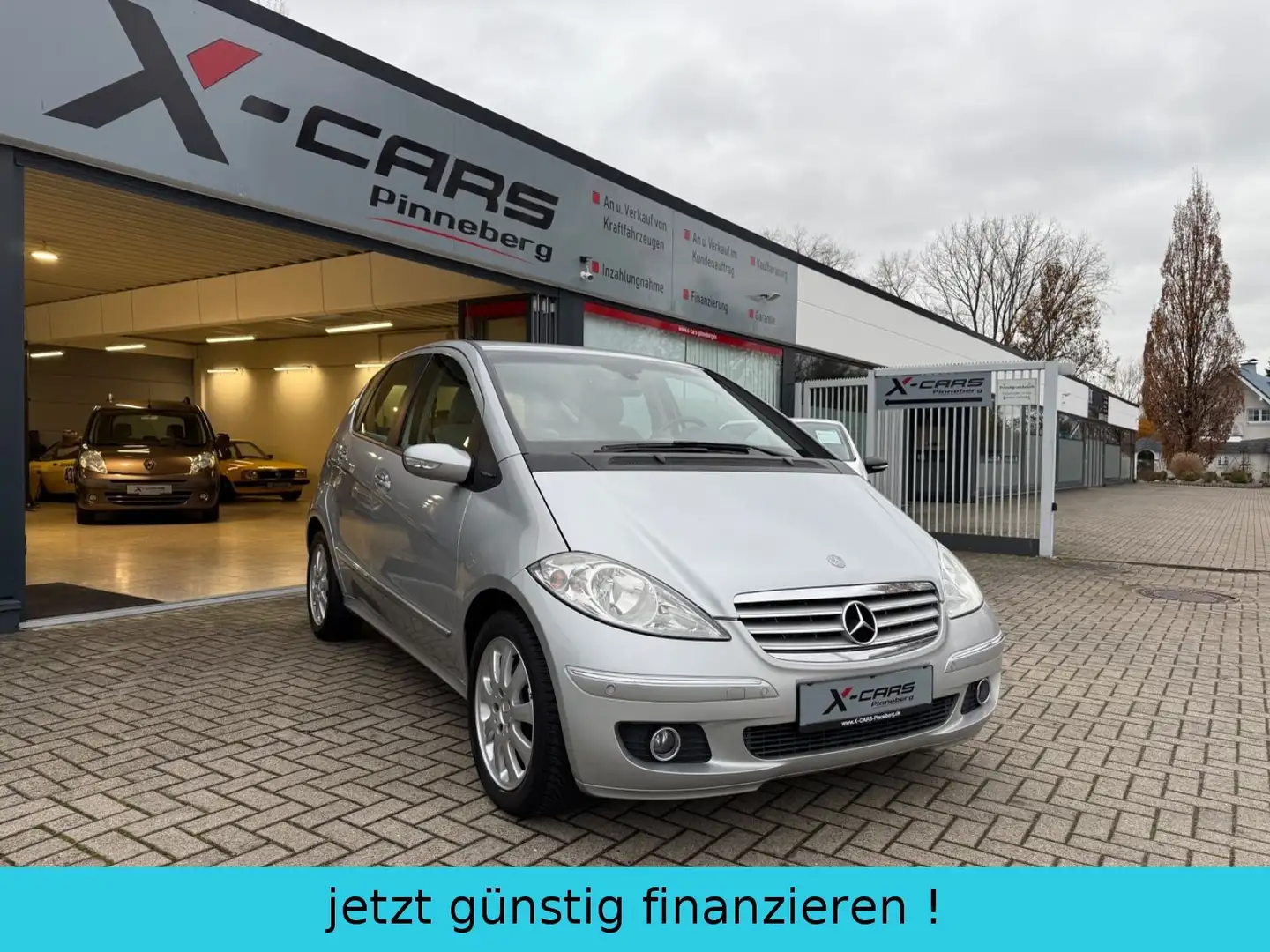Mercedes-Benz A 170 "Elegance"*Navi*Sitzh*Klima*PDC*Allw Silber - 1