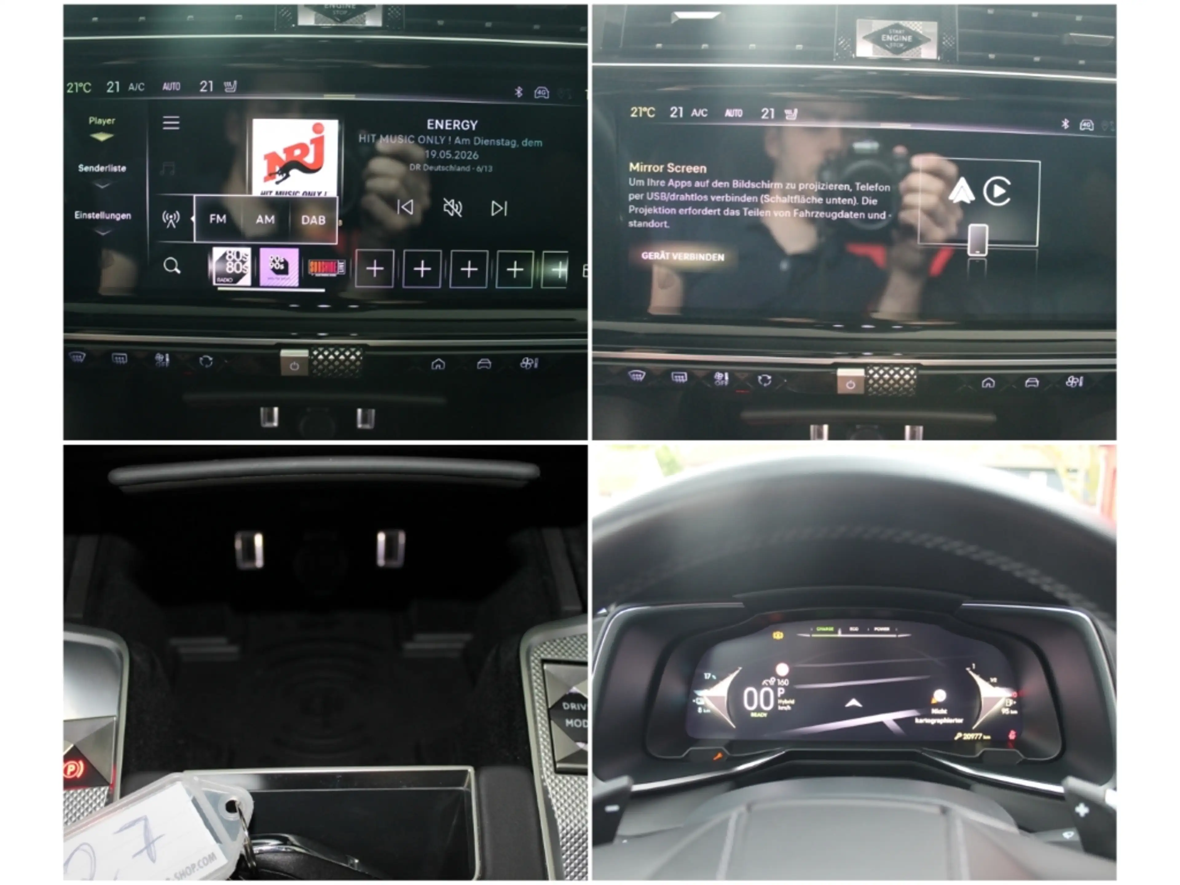 DS Automobiles DS 9 E-Tense 250 Rivoli+ 360Cam 4xMassage eHk eSitz — photo 15