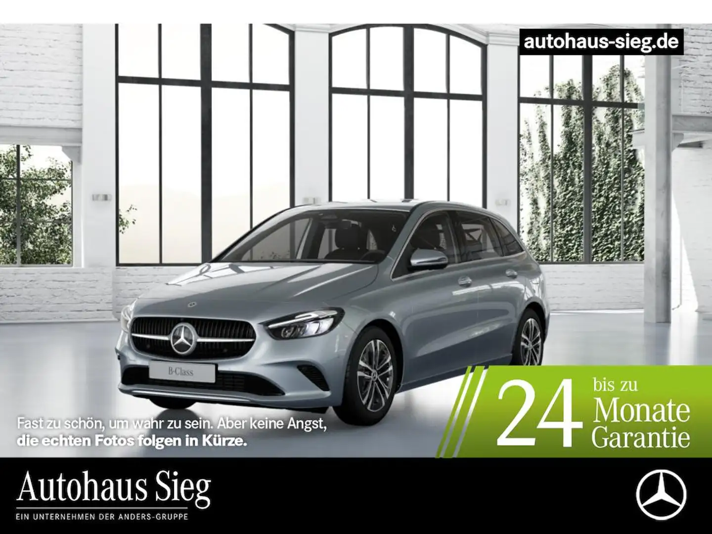 Mercedes-Benz B 200 +Progressive+SHZ+AHK+PDC+W-Paket+KeyLess Argent - 1