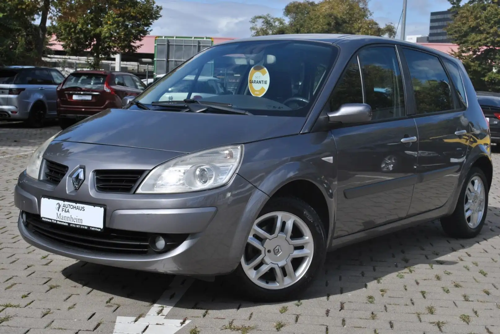 Renault Scenic II Exception 2.Hand Tempomat Keyless GO Gris - 1