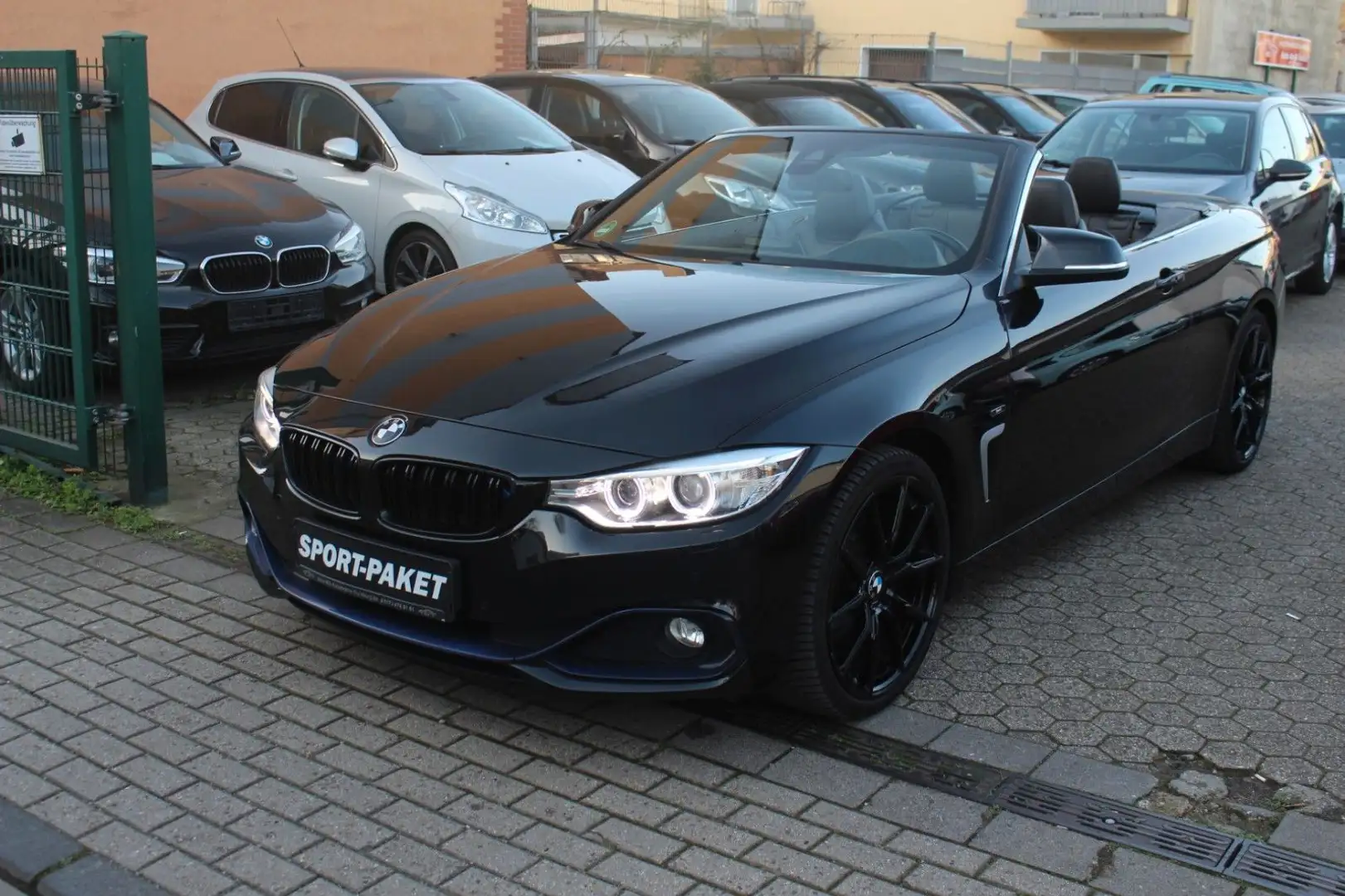 BMW 420 Cabrio/Head-Up/Memory/Navi/Leder Noir - 1