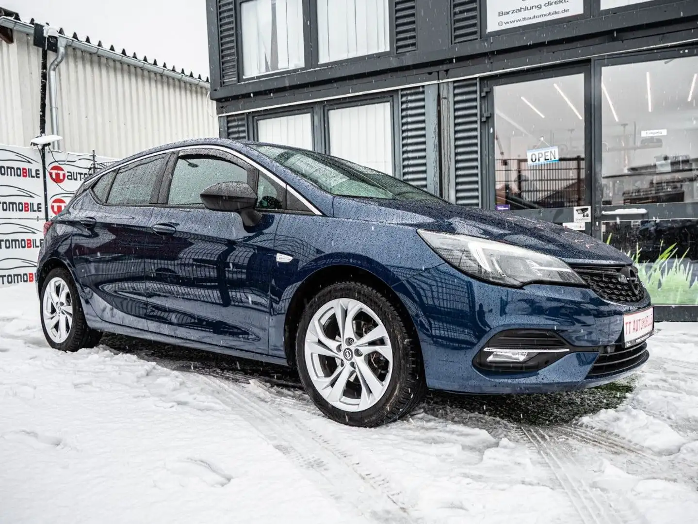 Opel Astra K 1.2 MASSAGE|MEMORY|LED|SHZ|SHL|LHZ|KAM. Bleu - 1