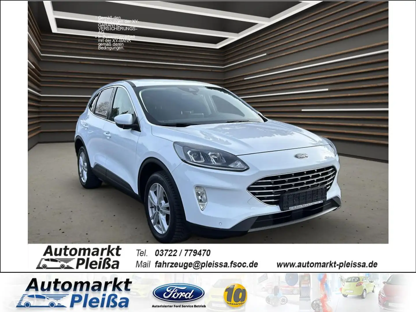 Ford Kuga 1.5 EcoBlue Aut. TITANIUM Wit - 1