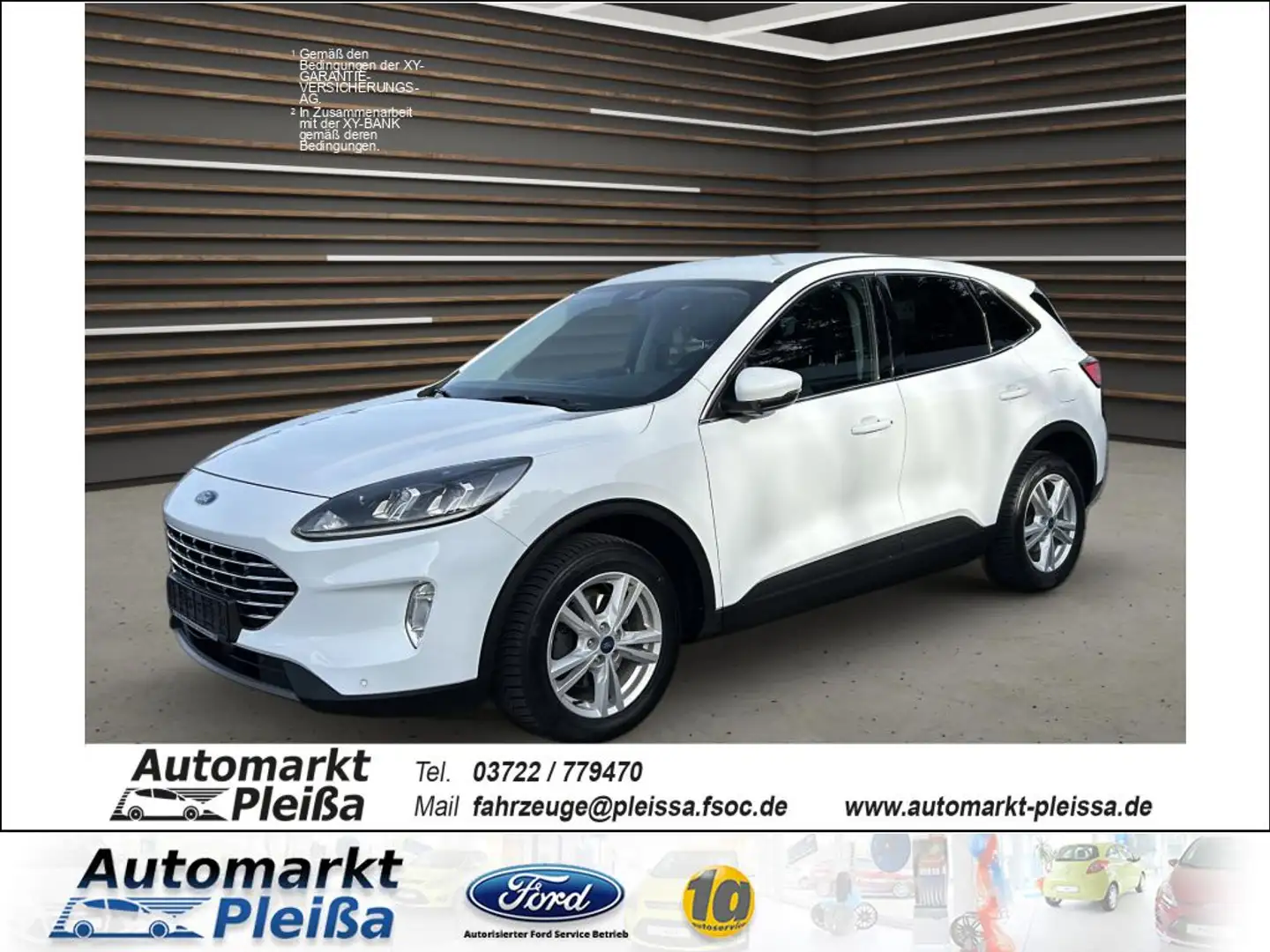 Ford Kuga 1.5 EcoBlue Aut. TITANIUM Wit - 2