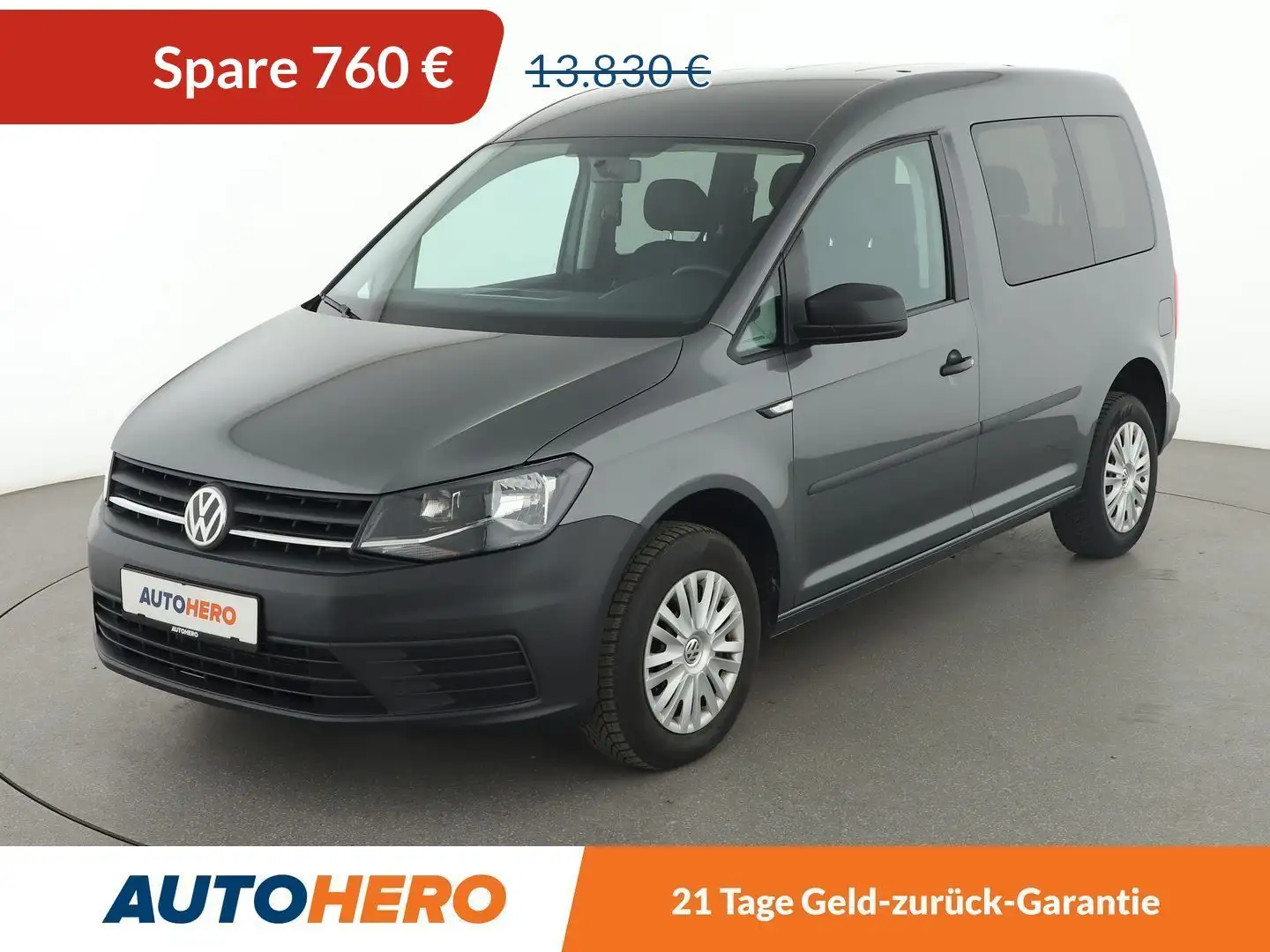 Volkswagen Caddy 1.2 TSI Conceptline BlueMotion*TEMPO*KLIMA* Gri - 1
