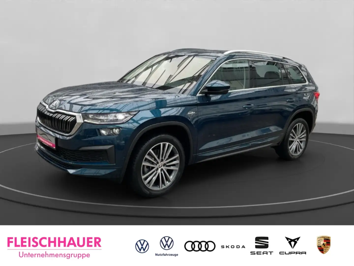 Skoda Kodiaq 2.0 TSI DSG 4x4 L&K AD Navi Digitales Cockpit M.- Blau - 1