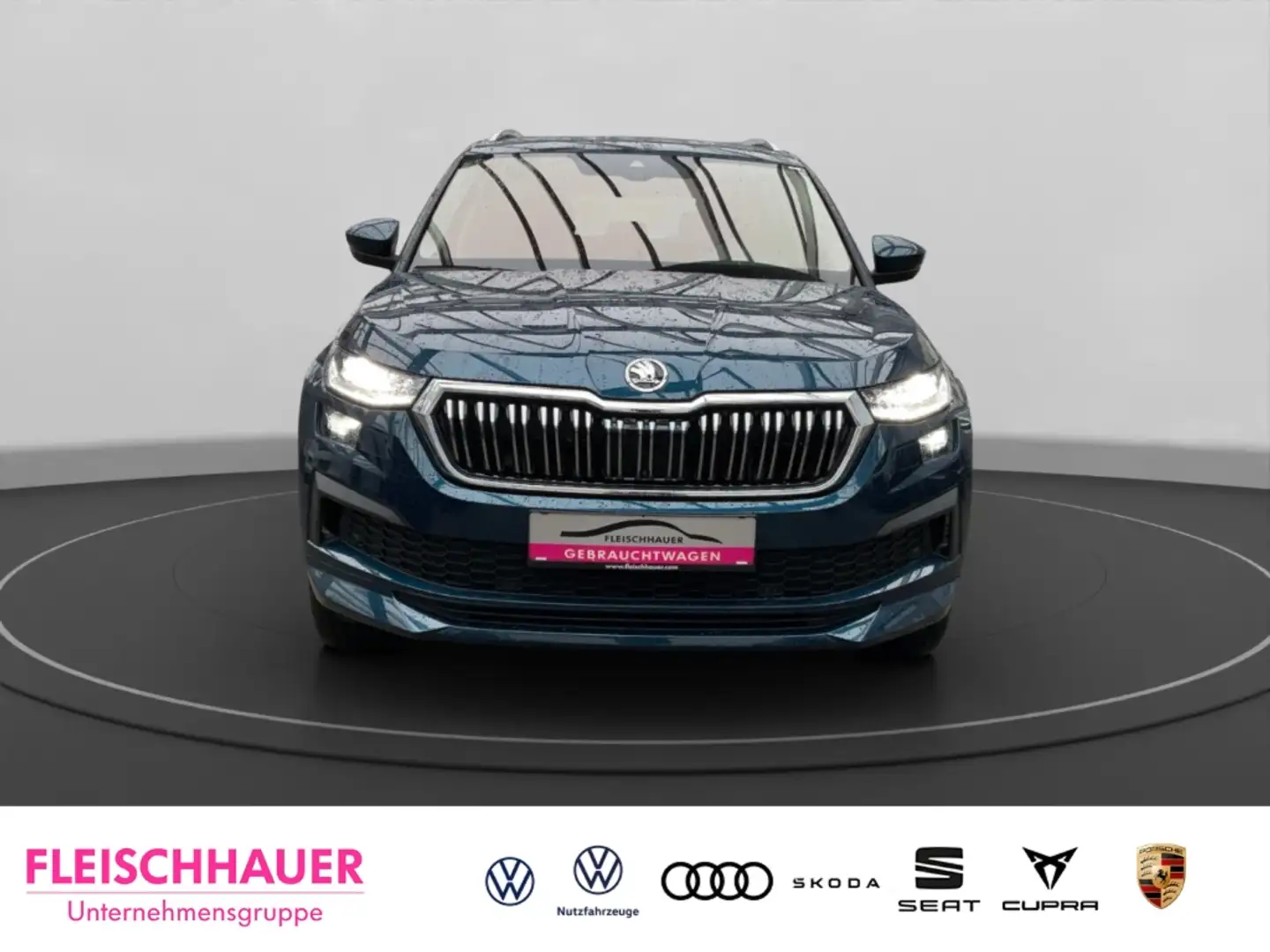 Skoda Kodiaq 2.0 TSI DSG 4x4 L&K AD Navi Digitales Cockpit M.- Blau - 2