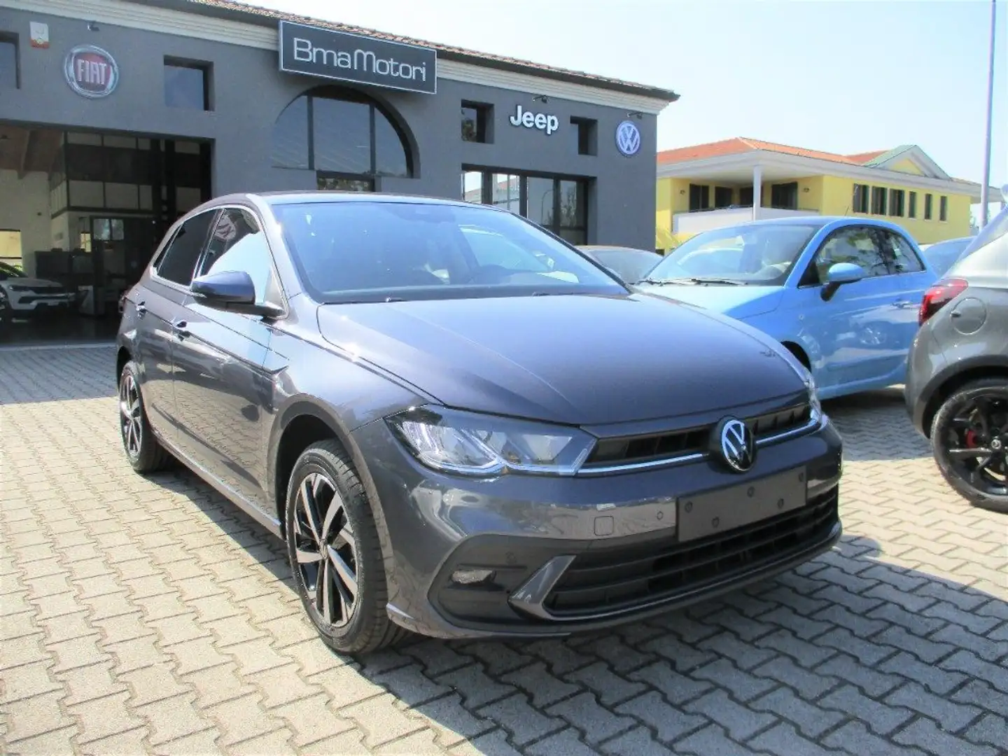 Volkswagen Polo 1.0 EVO Life - Pronta - Ok Neopat./CarPlay Grigio - 1