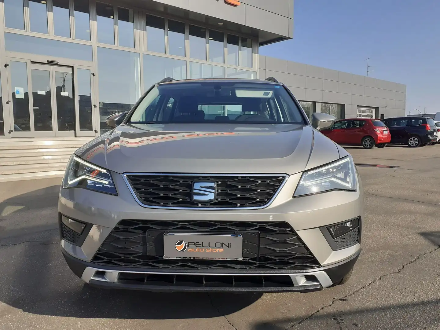 SEAT Ateca 1.0 TSI Style KM CERTIFIC-GARANZIA-1°PROP Argento - 2
