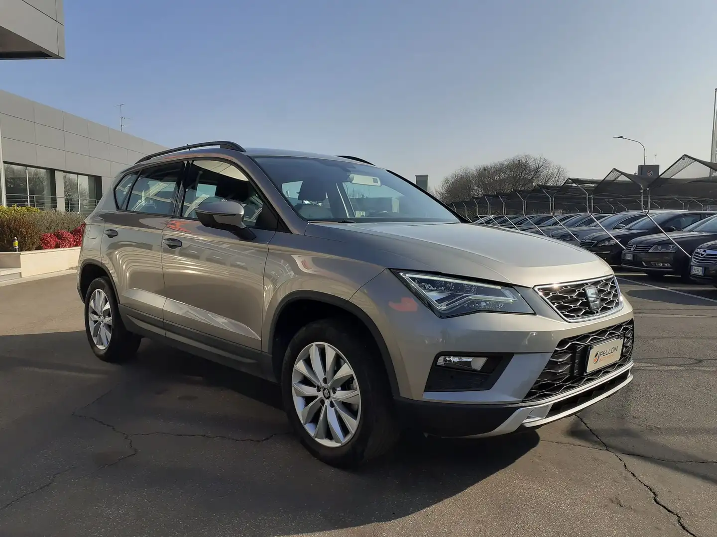 SEAT Ateca 1.0 TSI Style KM CERTIFIC-GARANZIA-1°PROP Argento - 1