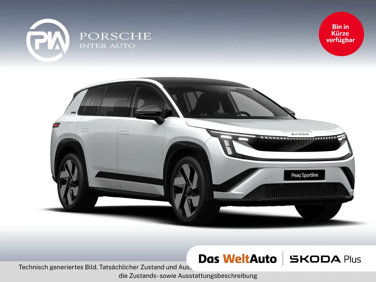 Skoda Peaq Sportline 90x Weiß - 1