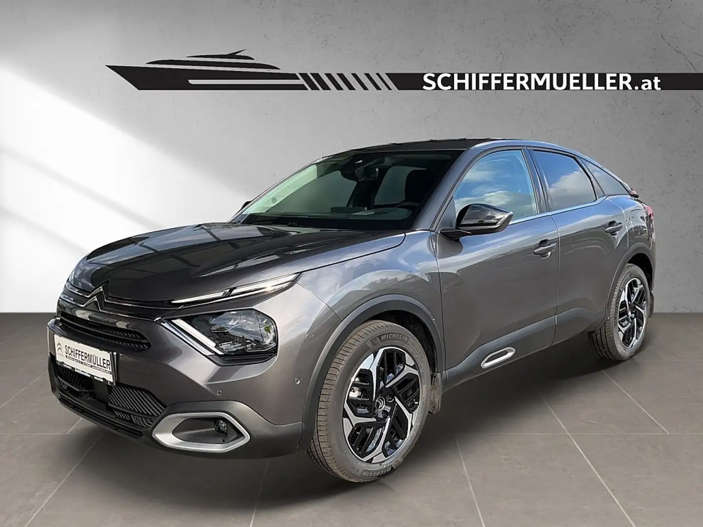 Citroen C4 BlueHDI 130 S&S Shine EAT8 Aut. Gris - 1