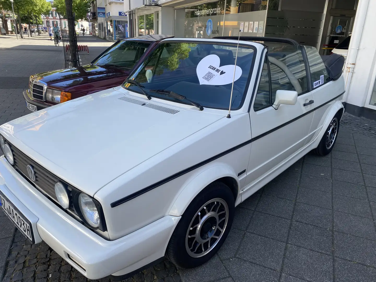 Volkswagen Golf Cabriolet Golf 1 Blanc - 2