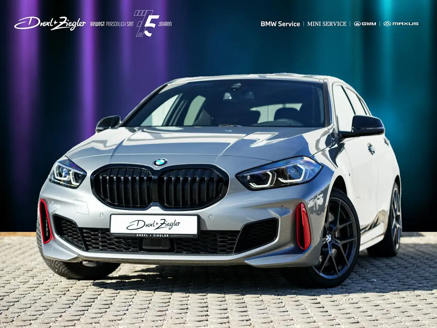 BMW 128 ti ACC aLED HeadUp GSD H&K RFK eMSitze KoZg Šedá - 1