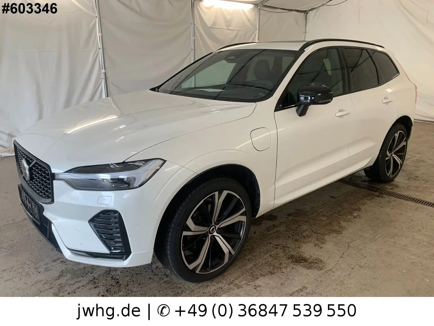 Volvo XC60 T8 Plus Dark Hybrid AWD 21"HeadUp StHz Pano Blanc - 1