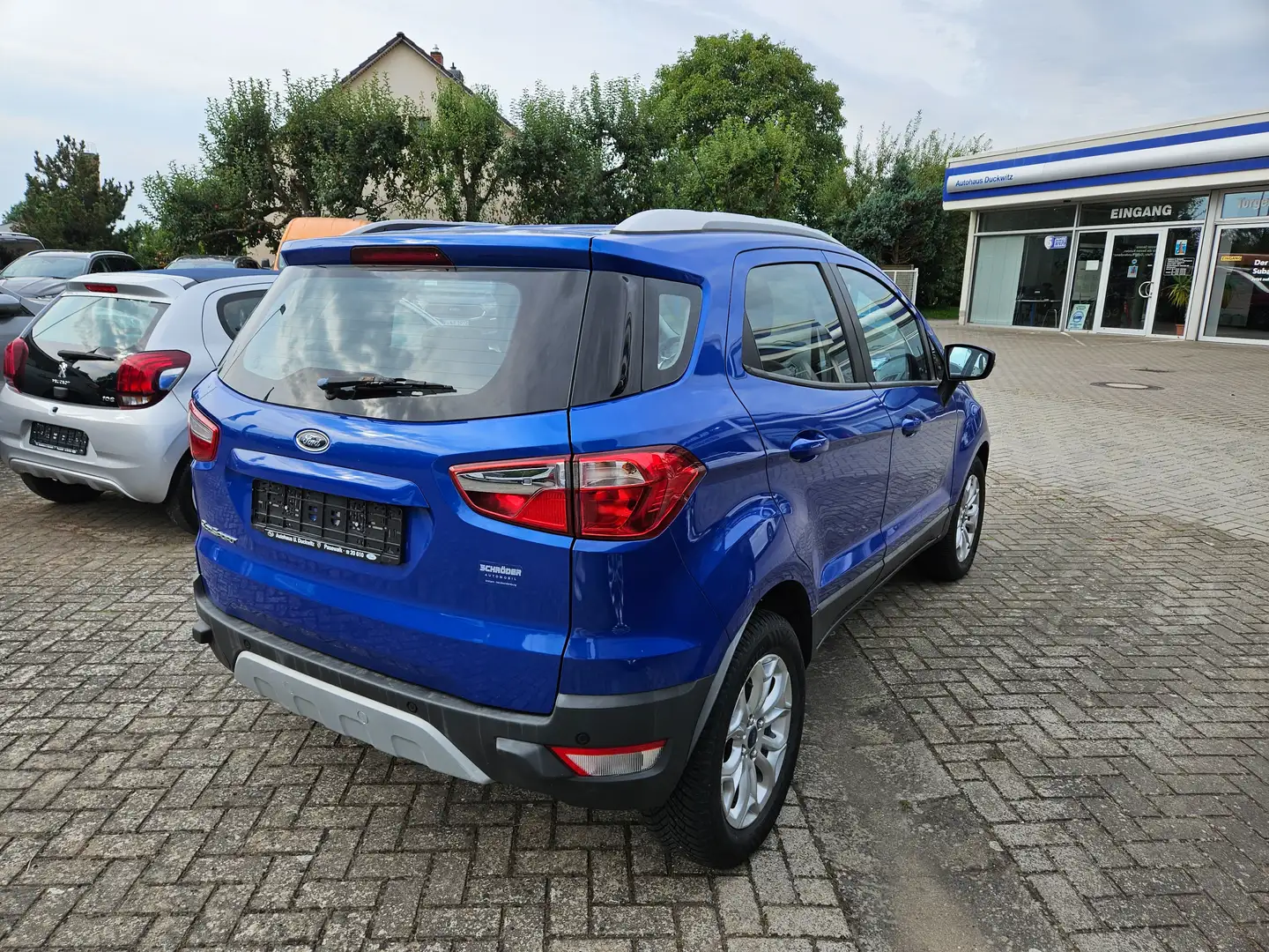 Ford EcoSport Titanium Scheckheftgepflegt Blau - 2