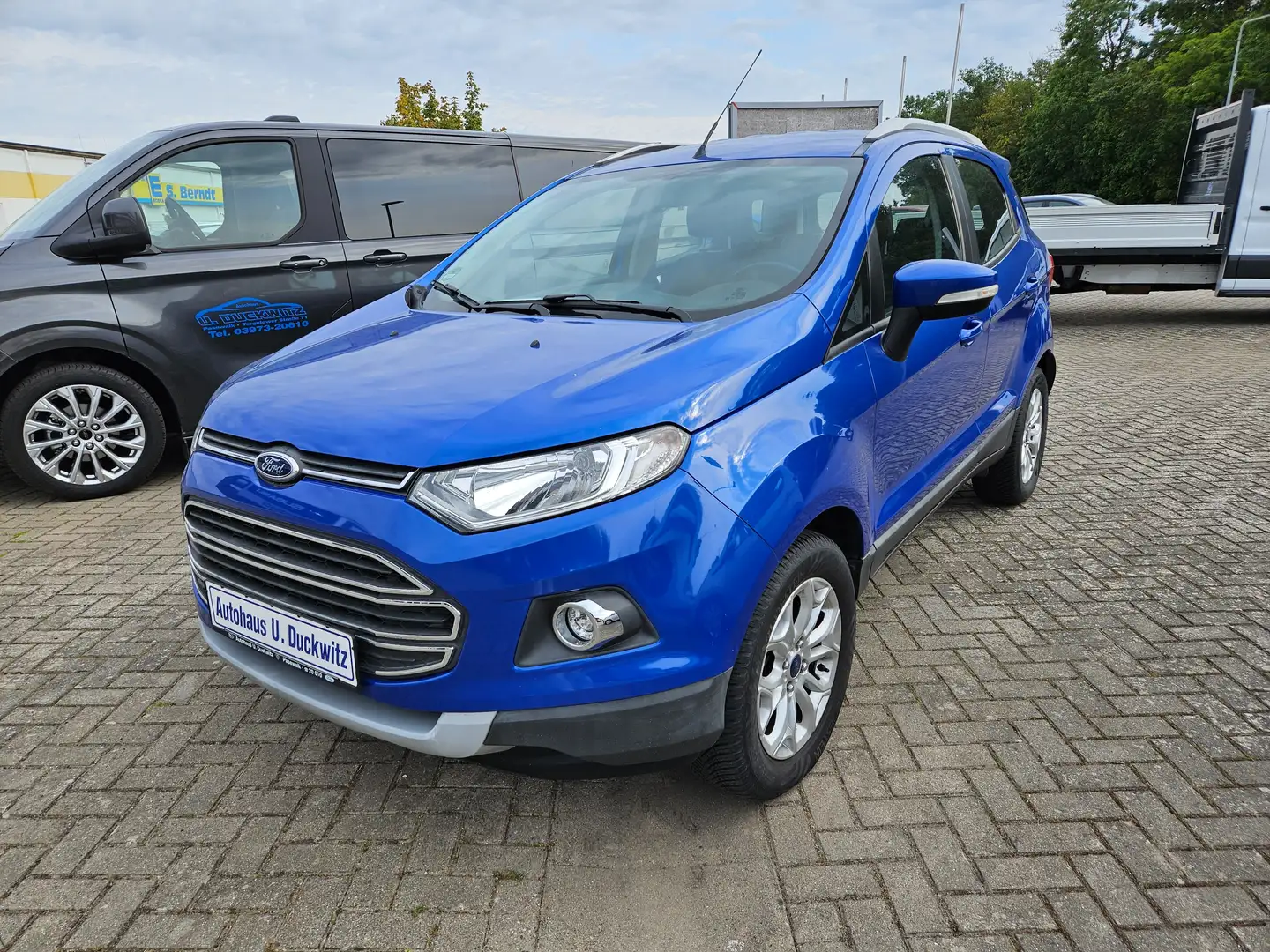 Ford EcoSport Titanium Scheckheftgepflegt Blau - 1
