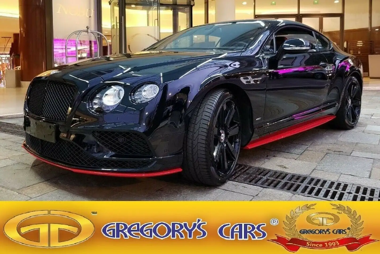 Bentley Continental GT +V8S+NEW+BLACK.EDITION+1of20+NAIM Fekete - 1