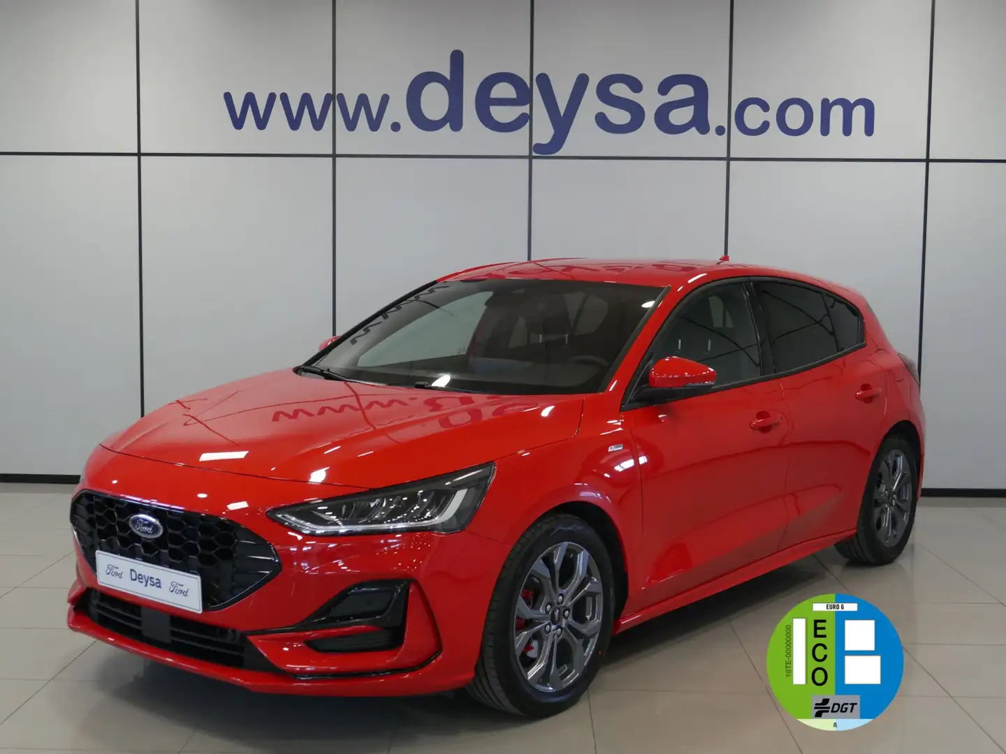 Ford Focus 1.0 Ecoboost MHEV ST-Line X 125 Rood - 1