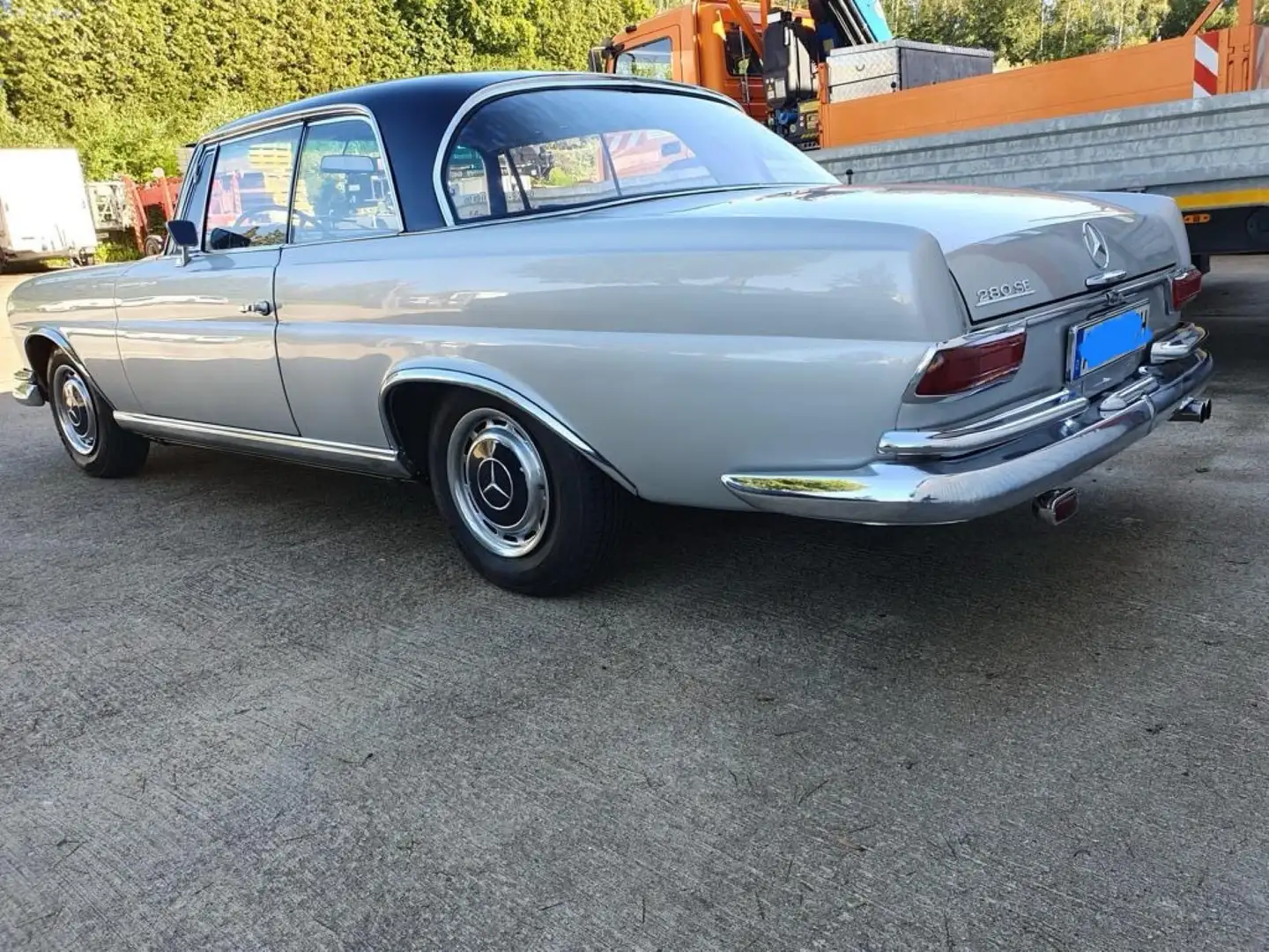 Mercedes-Benz 280 280 SE Coupe FGNr. 2 Silber - 2