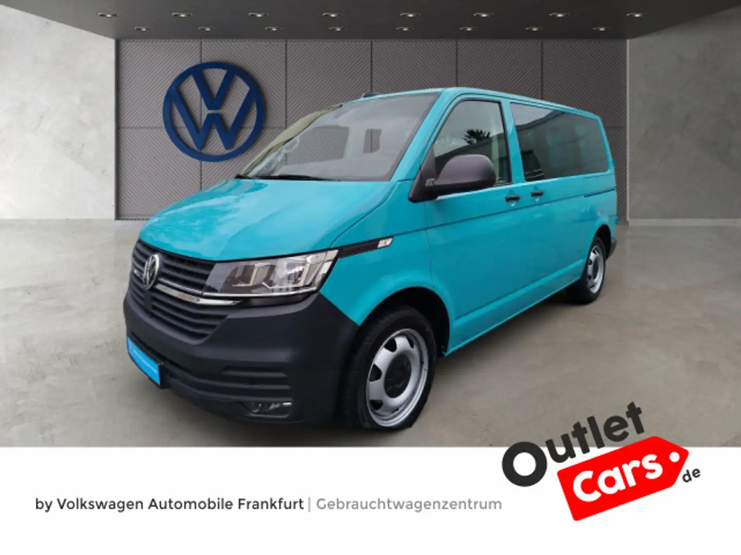 Volkswagen T6.1 Kombi 2.0 TDI 8 Sitze Navi DAB+ Albastru - 1