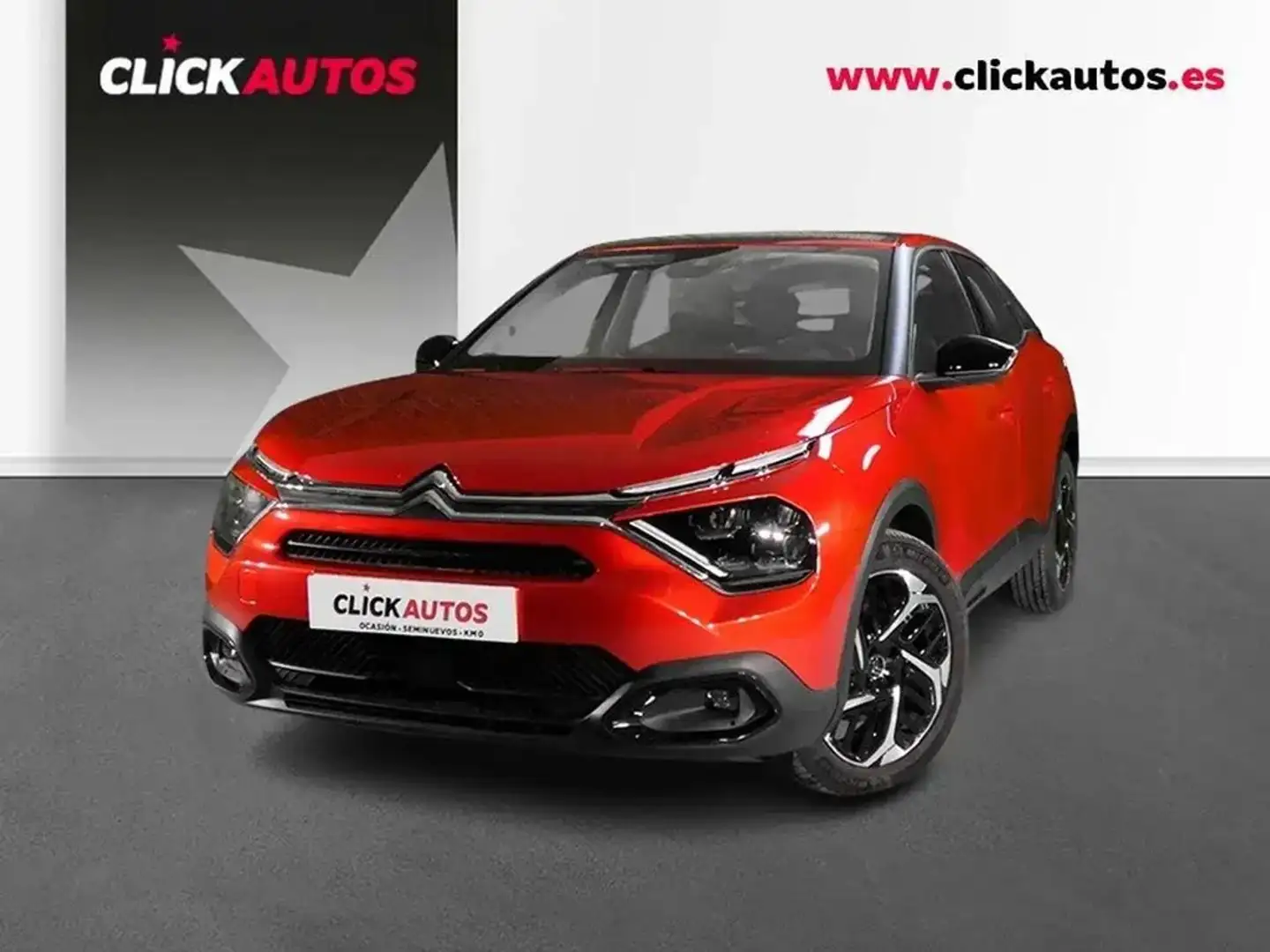 Citroen C4 1.5 BlueHDI S&S Feel Pack EAT8 130 Rouge - 1