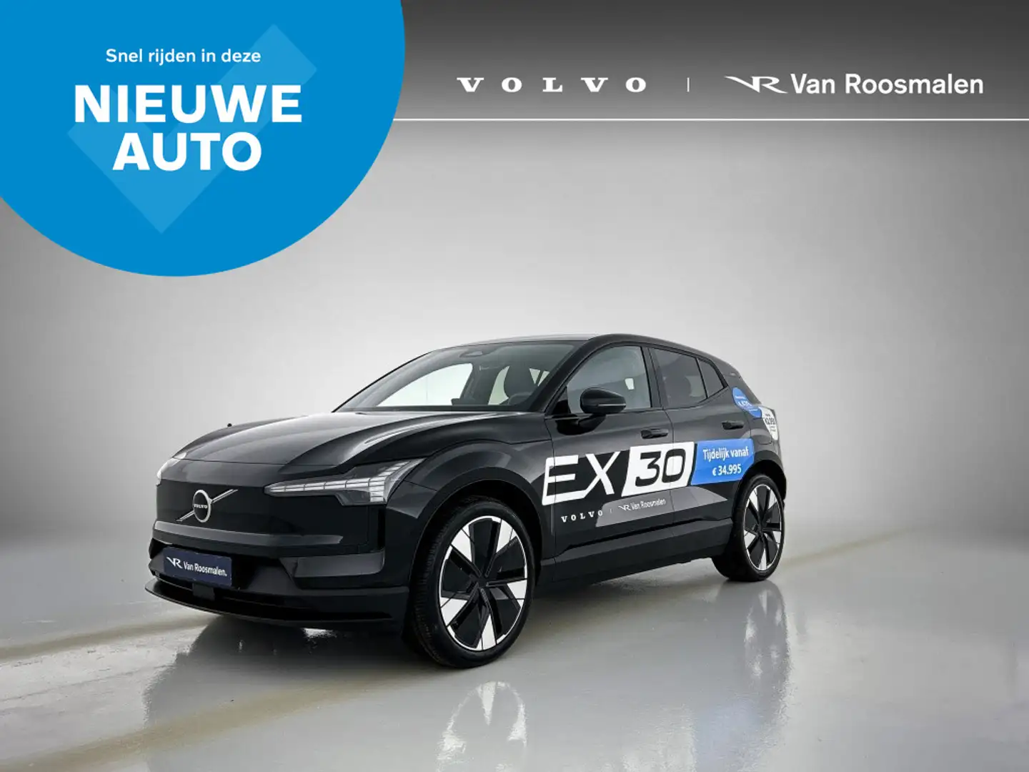 Volvo EX30 Ex. Range Plus 69 kWh | Van 47.827 voor 40.027 | 2 Schwarz - 1
